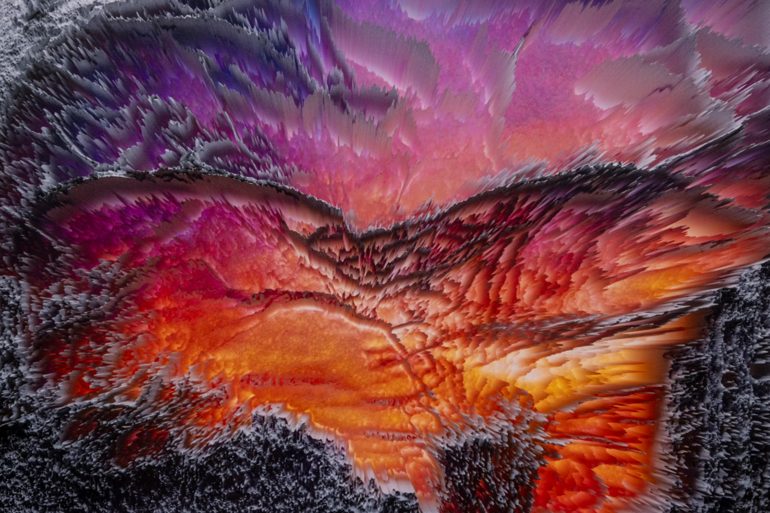 Refik Anadol MACHINE HALLUCINATIONS NYC #905 detail